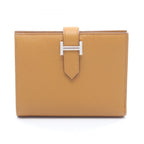 Hermes Bifold Wallet Bearn Compact Sesame Leather Calf