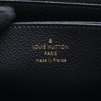 Louis Vuitton Round Wallet Zippy Bicolor Black Beige Leather — view 4
