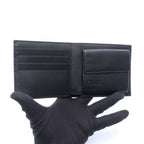 Loewe Bifold Wallet Puzzle Coin Green Leather — view 3
