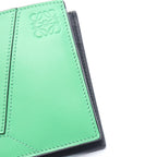 Loewe Bifold Wallet Puzzle Coin Green Leather — view 9