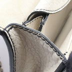 Dior Shoulder Bag J'adior Mosaic Logo Ivory Leather J'adior Chain — view 5
