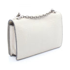 Dior Shoulder Bag J'adior Mosaic Logo Ivory Leather J'adior Chain — view 2