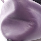 Prada Handbag Triangle 2-Way Purple Leather Bag — view 5