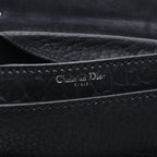 Dior Shoulder Bag Mosaic Logo Black Leather J'adior Chain — view 4