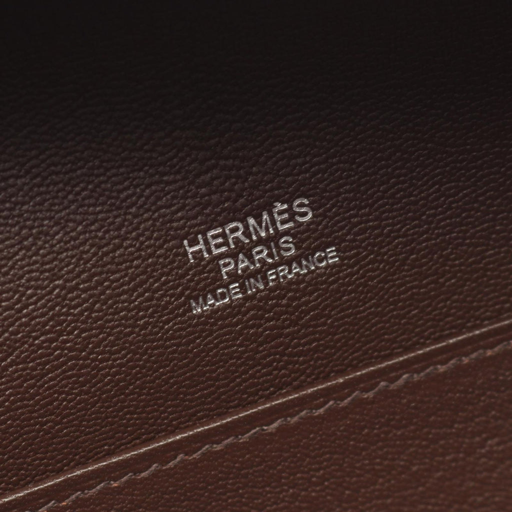 Hermes Handbag Maxi Box 29 Havana Leather — view 4