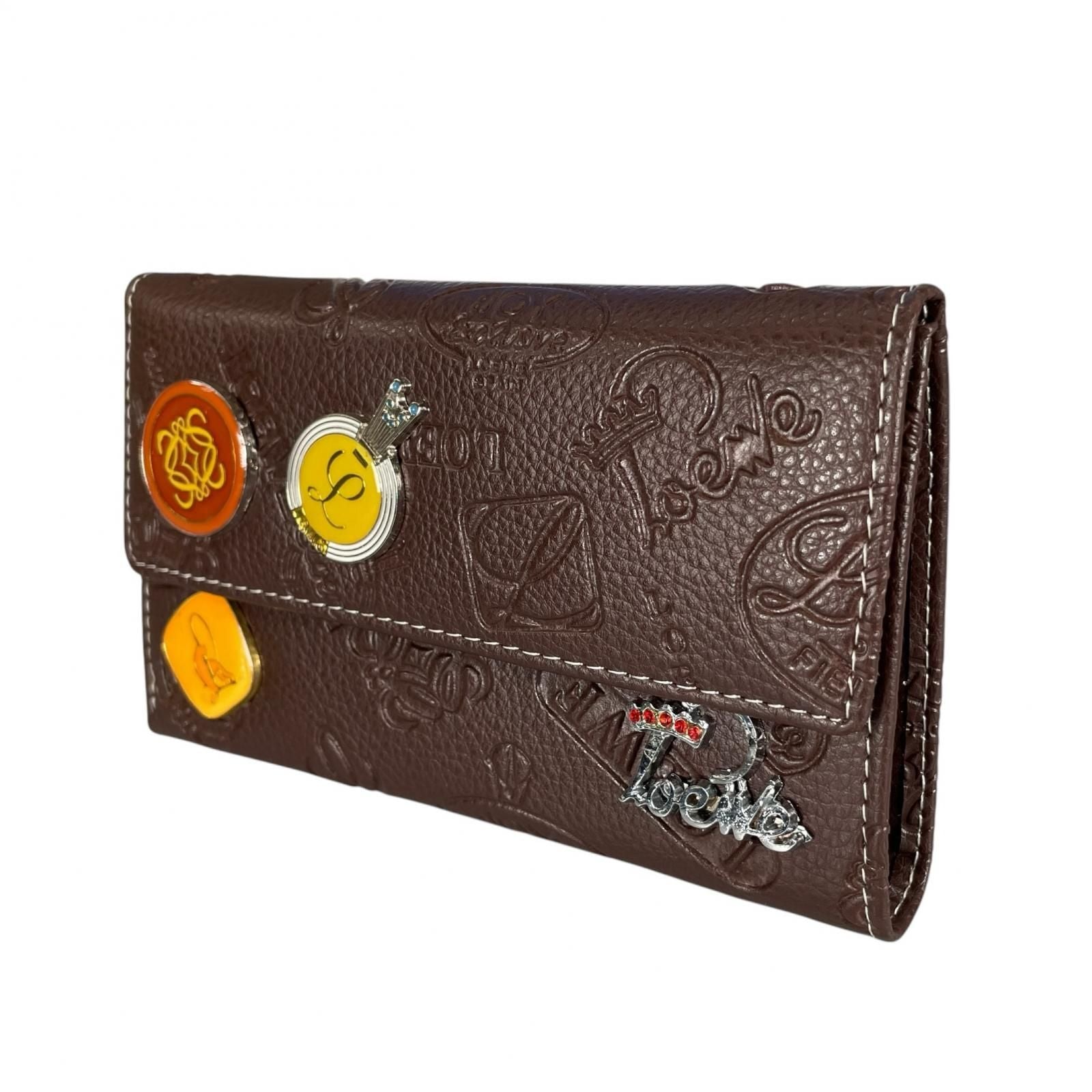 Loewe Wallet Leather Brown — view 2