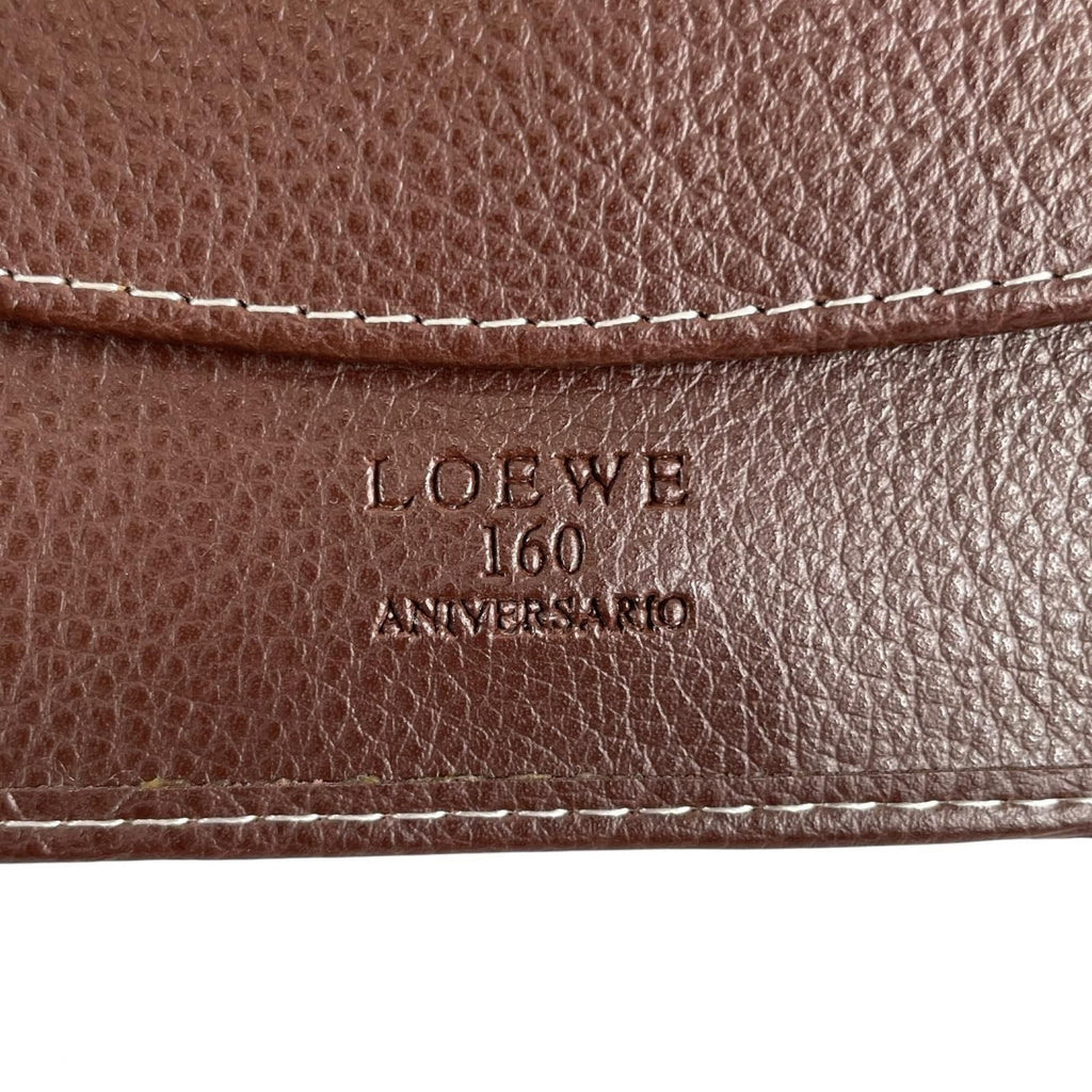 Loewe Wallet Leather Brown — view 6