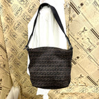 Fendi Shoulder Bag Zucca Business — view 2