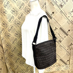 Fendi Shoulder Bag Zucca Business — view 3