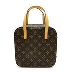 Louis Vuitton Spontini Monogram Handbag Brown