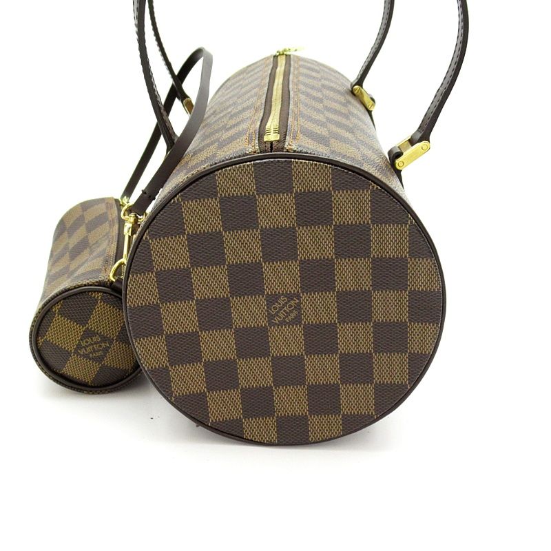 Louis Vuitton Papillon 30 Damier Handbag Brown — view 3