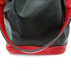 Louis Vuitton Noe Bicolor Epi Shoulder Bag Noir Castilian Red — view 2