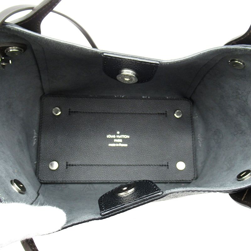 Louis Vuitton Hina PM Mahina Calf Tote Noir — view 7
