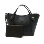 Louis Vuitton Hina PM Mahina Calf Tote Noir