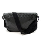 Gucci GG Supreme Shoulder Bag Leather Black — view 4