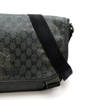 Gucci GG Supreme Shoulder Bag Leather Black — view 2