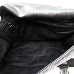 Gucci GG Supreme Shoulder Bag Leather Black — view 7