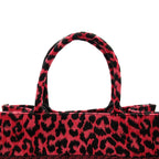 Dior Oblique Book Tote Leopard Canvas — view 2