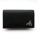 Prada Saffiano Card Case Black