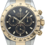 Rolex Cosmograph Daytona Watch Buckle Box 18k Yellow Gold SS