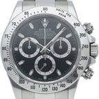 Rolex Cosmograph Daytona Watch Buckle Box SS Black Specification