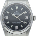 Rolex Only Swiss SS Watch Black Polished