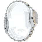 Rolex Datejust Watch Diamond Houndstooth Dial 18k Yellow Gold SS — view 4