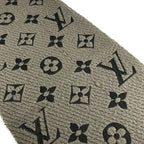 Louis Vuitton Scarf Echarpe Logo Mania Wool Gray — view 6