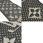 Louis Vuitton Scarf Echarpe Logo Mania Wool Gray — view 9