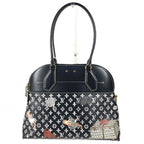 Louis Vuitton Shoulder Bag Alma Staple Leather Noir Black — view 3