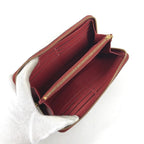 Louis Vuitton Wallet Zippy Tanami Suhali Leather Red — view 7