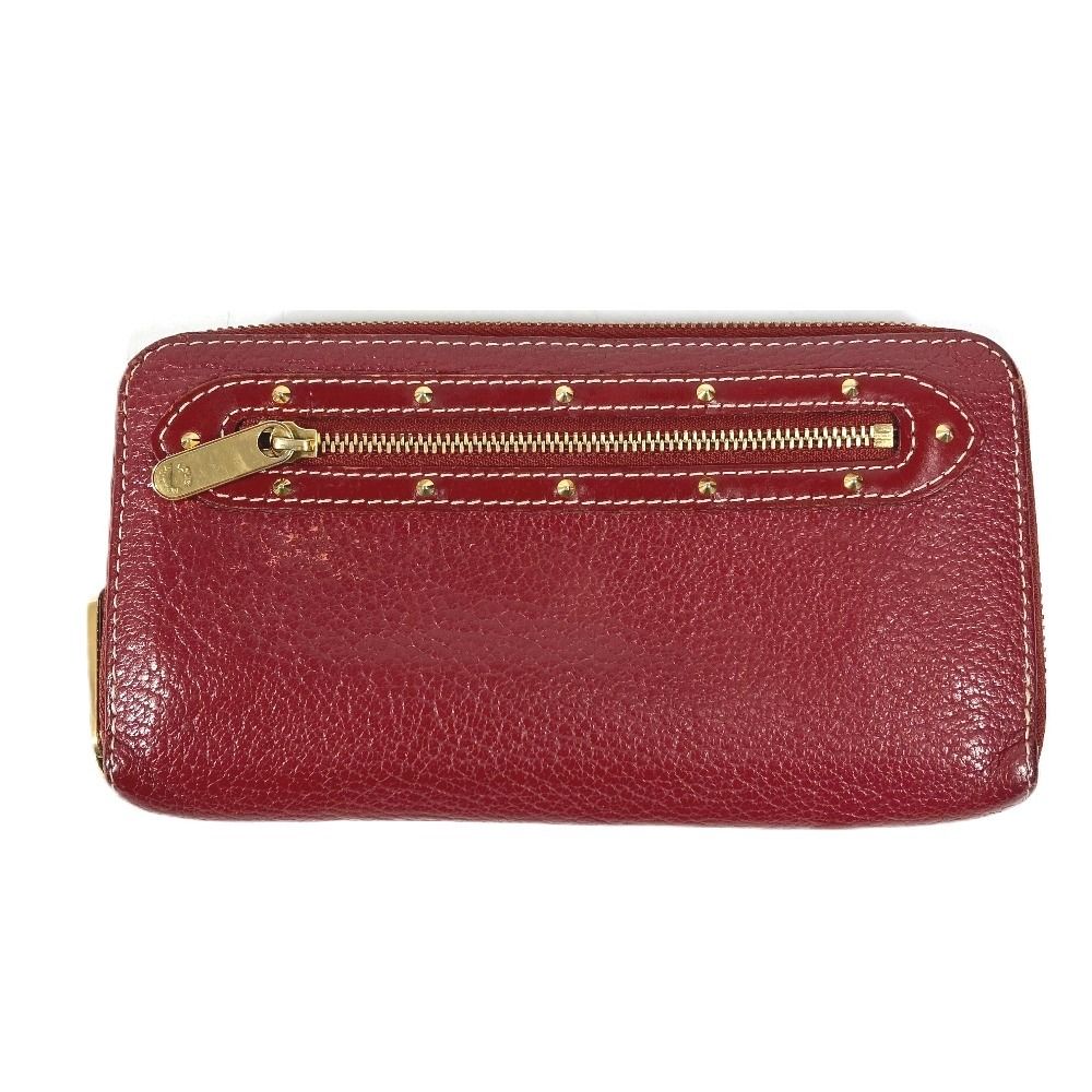 Louis Vuitton Wallet Zippy Tanami Suhali Leather Red
