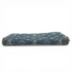 Louis Vuitton Wallet Zippy Monogram Denim Canvas Blue — view 5