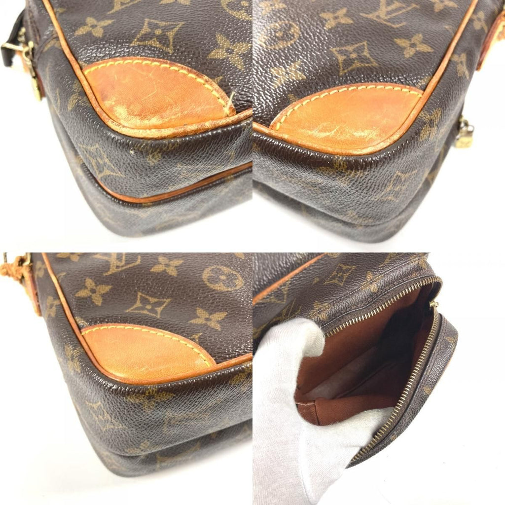 Louis Vuitton Shoulder Bag Amazon Monogram Canvas Brown — view 7