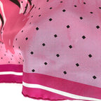Hermes Scarf Carre 90 Silk Pink — view 7