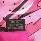 Hermes Scarf Carre 90 Silk Pink — view 6