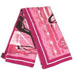 Hermes Scarf Carre 90 Silk Pink — view 4
