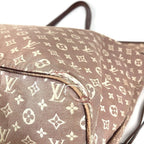Louis Vuitton Shoulder Bag Neverfull MM Monogram Idylle Sepia Red — view 6