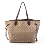 Louis Vuitton Shoulder Bag Neverfull MM Monogram Idylle Sepia Red — view 2