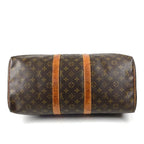 Louis Vuitton Boston Bag Keepall 45 Monogram Canvas Brown — view 2