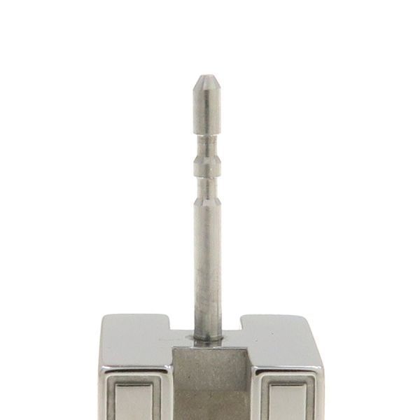 Hermes Cube Earrings Silver — view 6