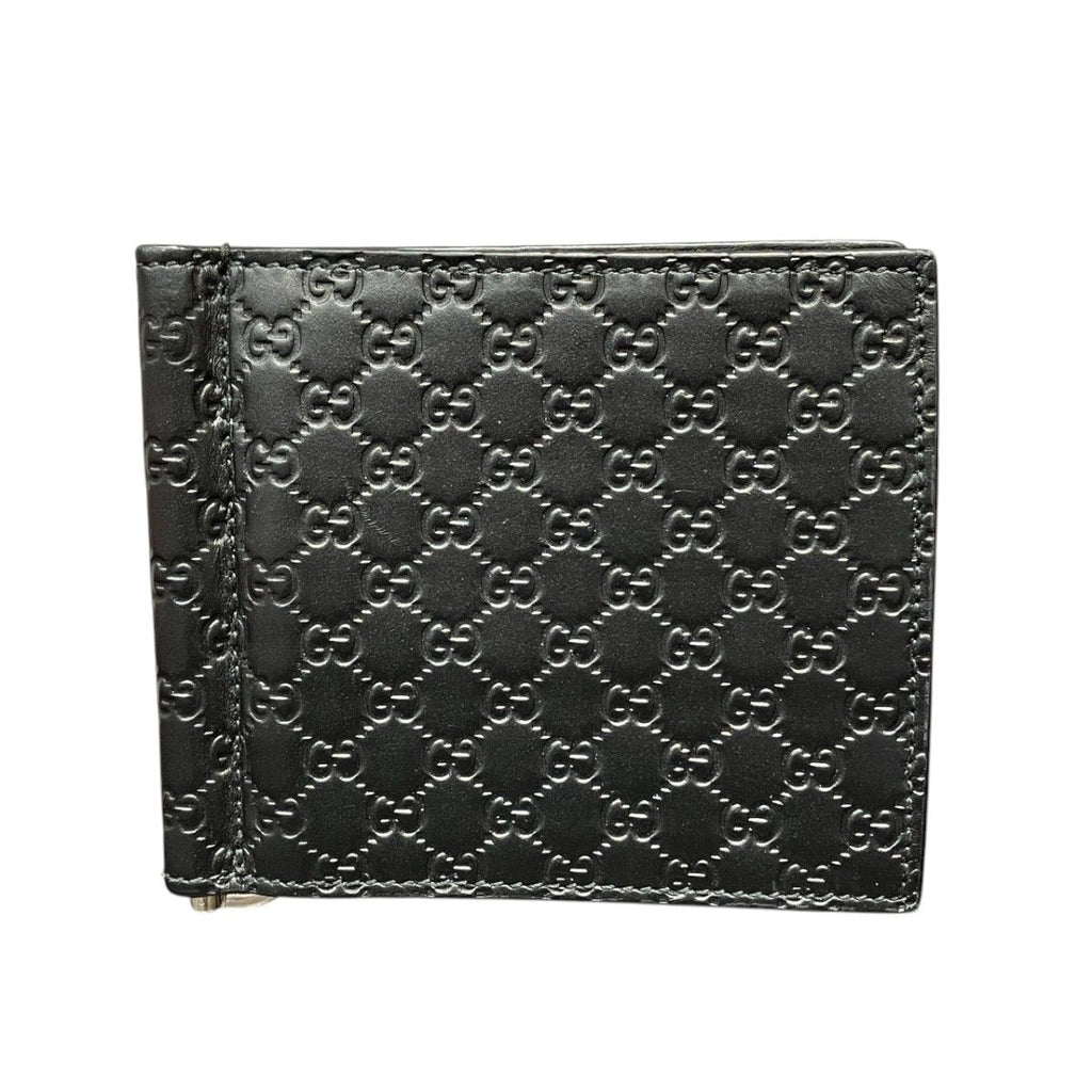 Gucci GG Embossed Guccissima Bifold Wallet Leather
