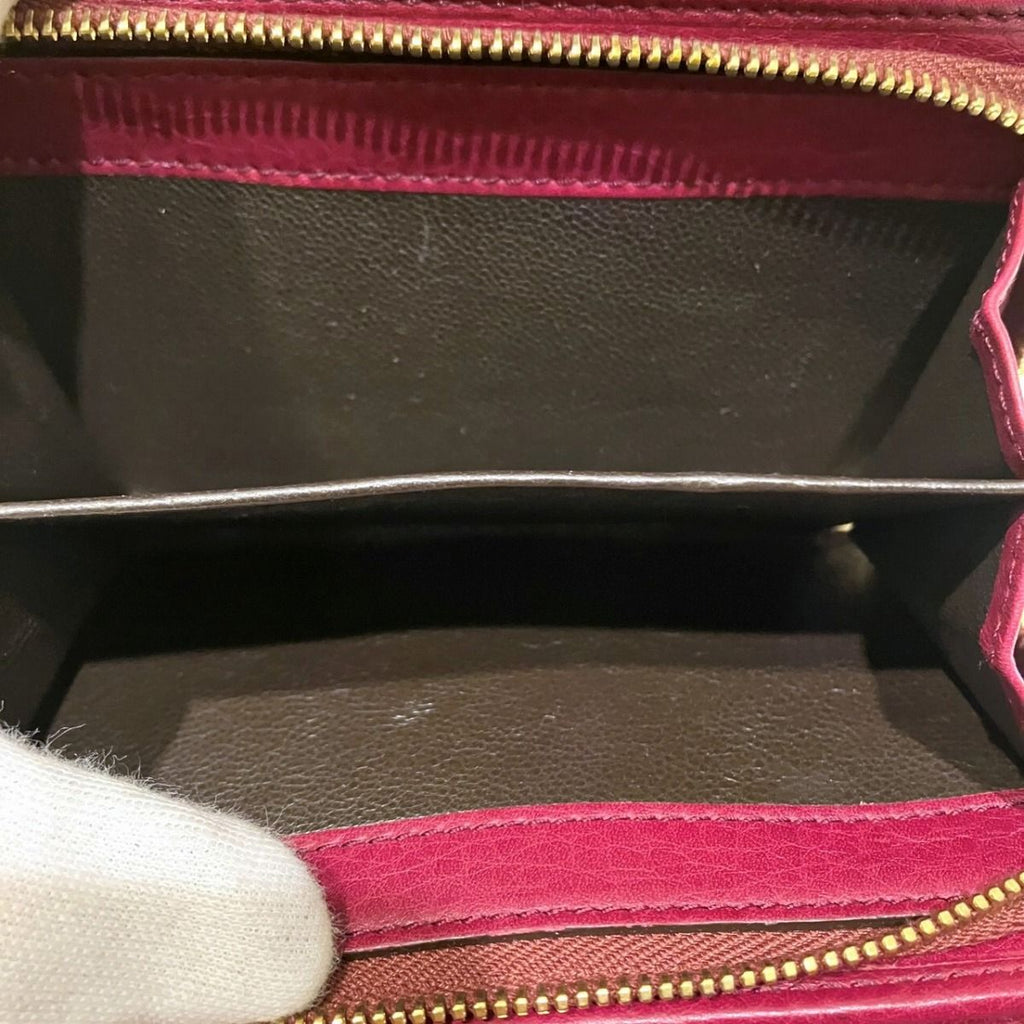 Gucci Bamboo Trifold Wallet Leather — view 7