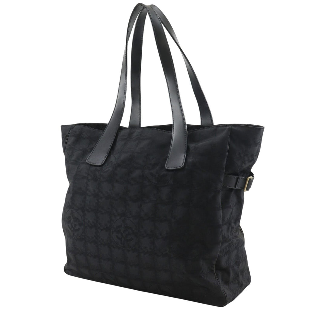 Chanel New Travel Line Tote GM Nylon Canvas Black — view 2