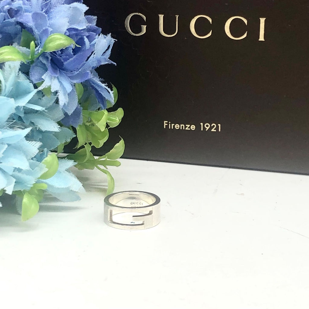 Gucci Silver Ring GG Necklace
