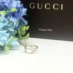 Gucci Silver Ring GG Necklace