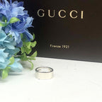 Gucci Silver Ring GG Necklace