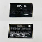 Chanel Zip Coin Purse CC Logo Lambskin Gold Black — view 8