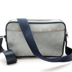 Louis Vuitton Alpha Monogram Satellite Messenger Bag Gray — view 4