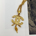 Chanel CC Logo Necklace — view 4
